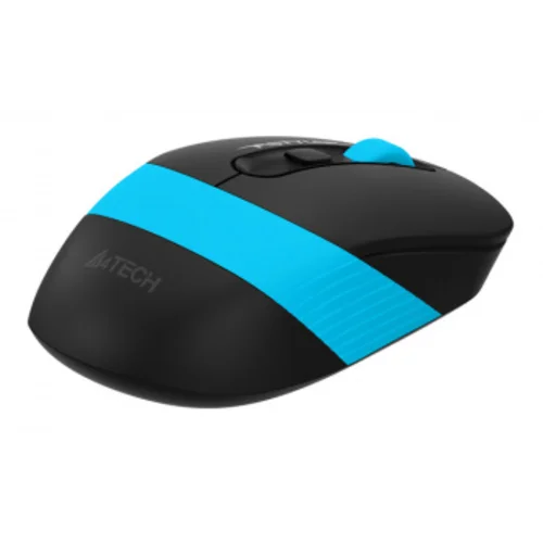 Мышь A4Tech Fstyler FG10S черный/синий оптическая (2000dpi) silent беспроводная USB для ноутбука (4but)